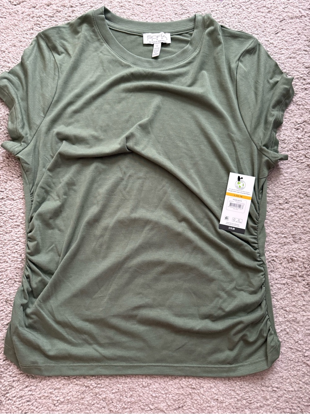 Sofia Ruched Tee